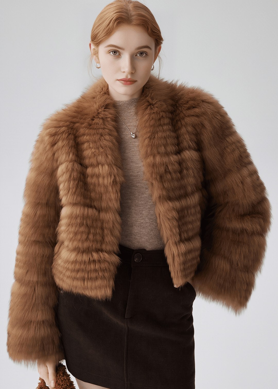 RIPPLE FUR JACKET - Vera Lumina