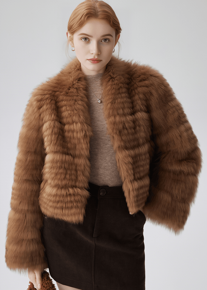 RIPPLE FUR JACKET - Vera Lumina