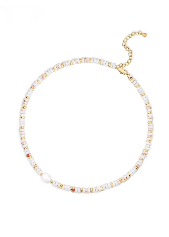 SEASHELL DISC CHOKER - Vera Lumina