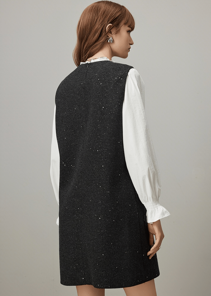 SEQUIN DAISY BLOUSE&JUMPER - Vera Lumina