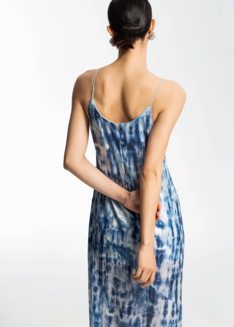 sequined slip cocktail dress - Vera Lumina
