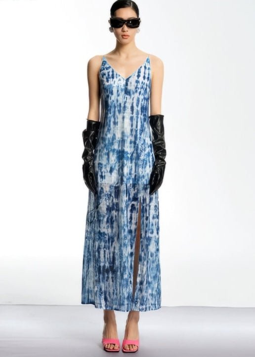 sequined slip cocktail dress - Vera Lumina