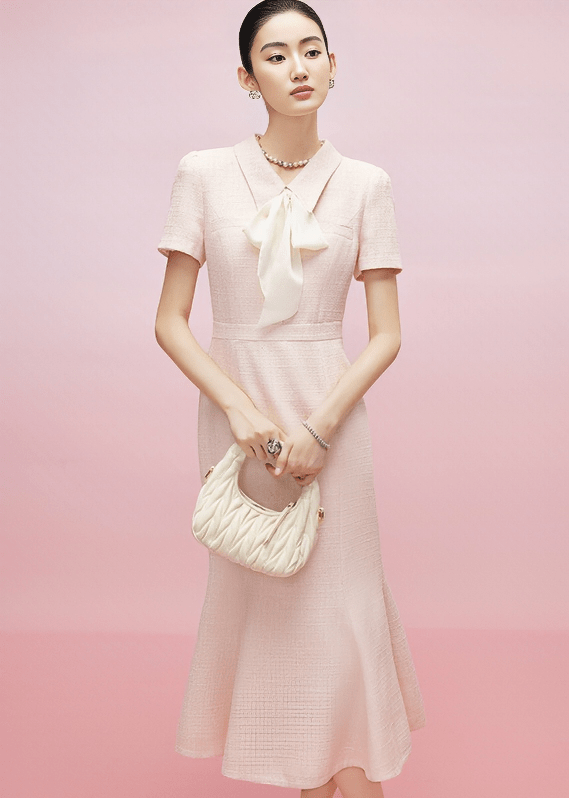 SERENADE BOW DRESS - Vera Lumina