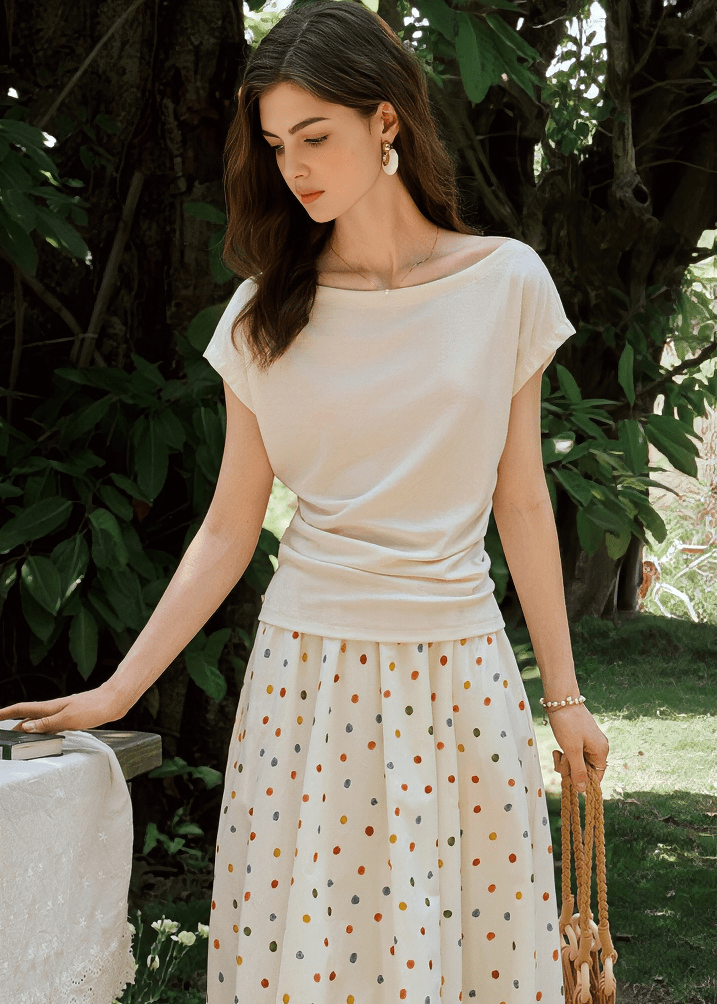 SERENE DRAPE TOP - Vera Lumina