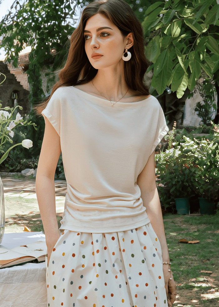 SERENE DRAPE TOP - Vera Lumina