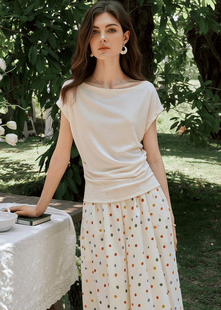 SERENE DRAPE TOP - Vera Lumina