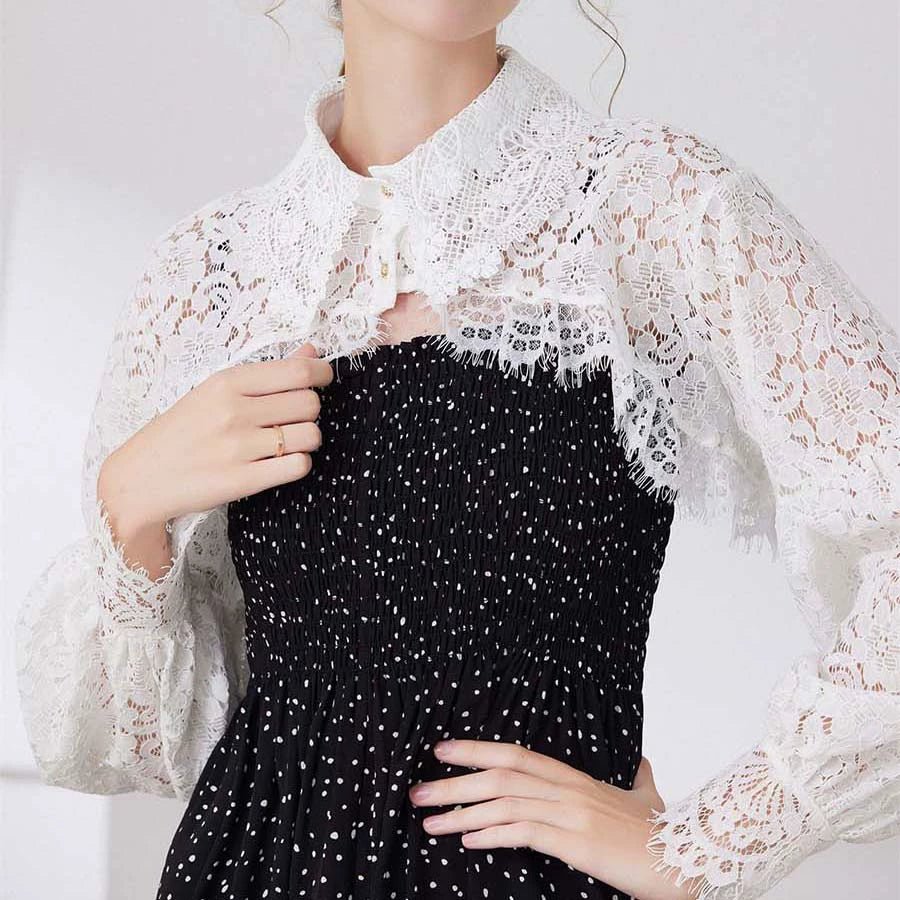Shawl Curler Cardigan - Vera Lumina
