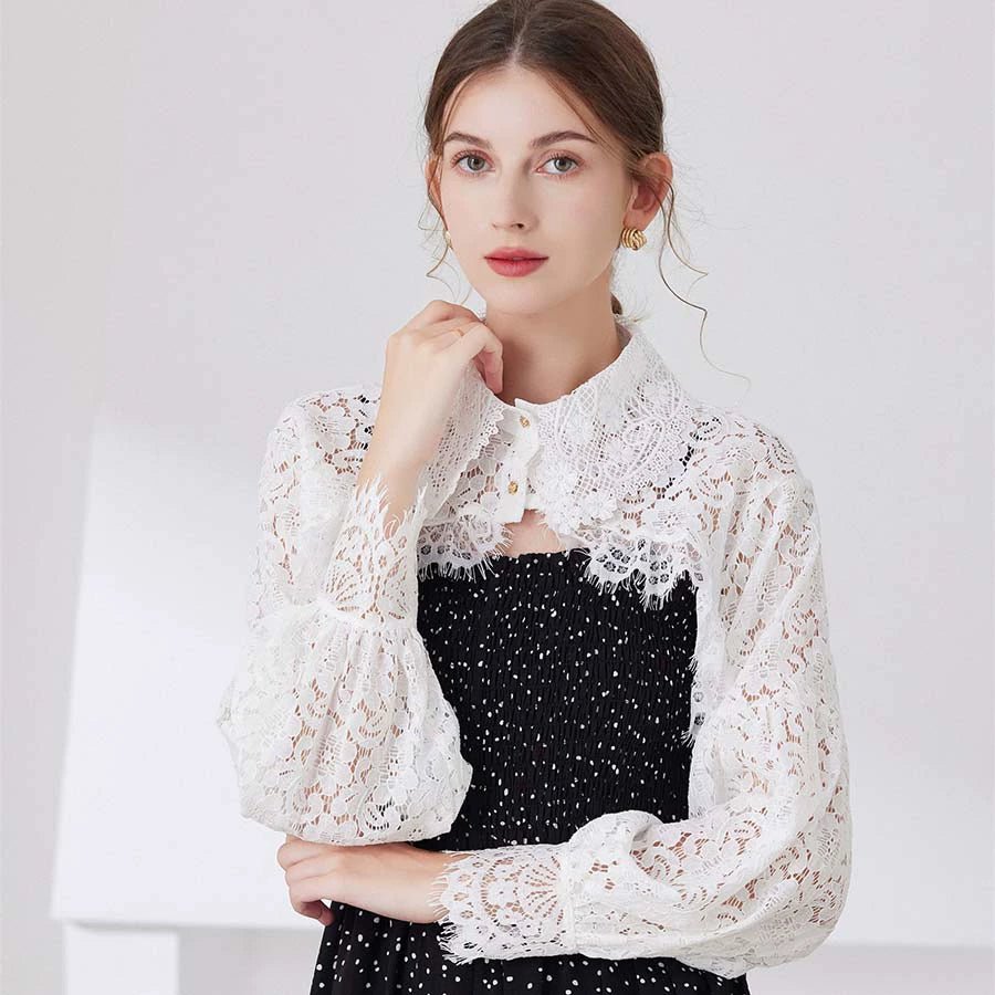 Shawl Curler Cardigan - Vera Lumina