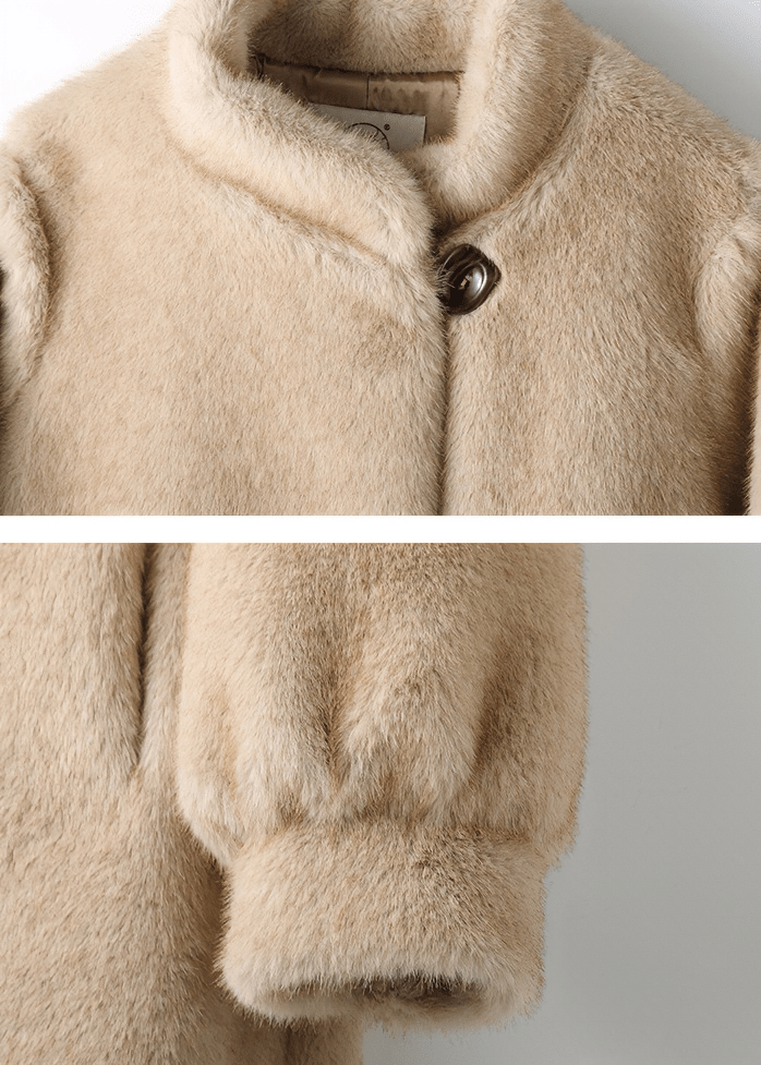 SHEARLING STANCE COAT - Vera Lumina