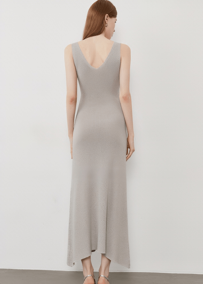 SHIMMER WEAVE MAXI DRESS - Vera Lumina