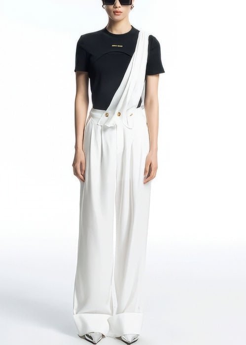 single wide leg loose pants - Vera Lumina