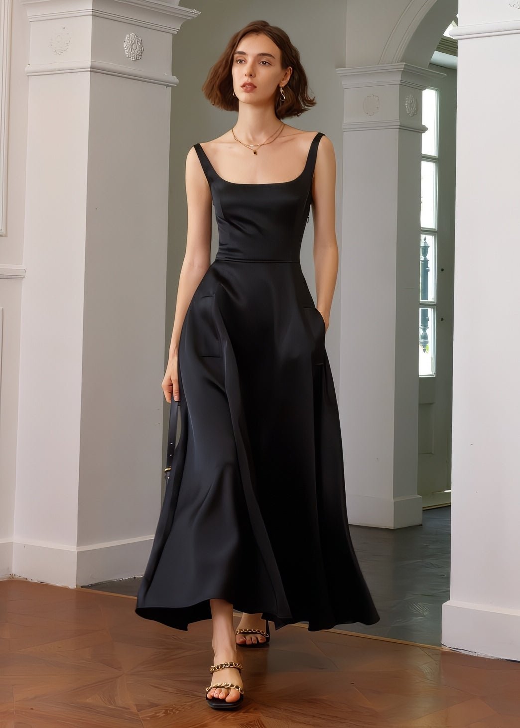 Sleeveless long skirt dress - Vera Lumina