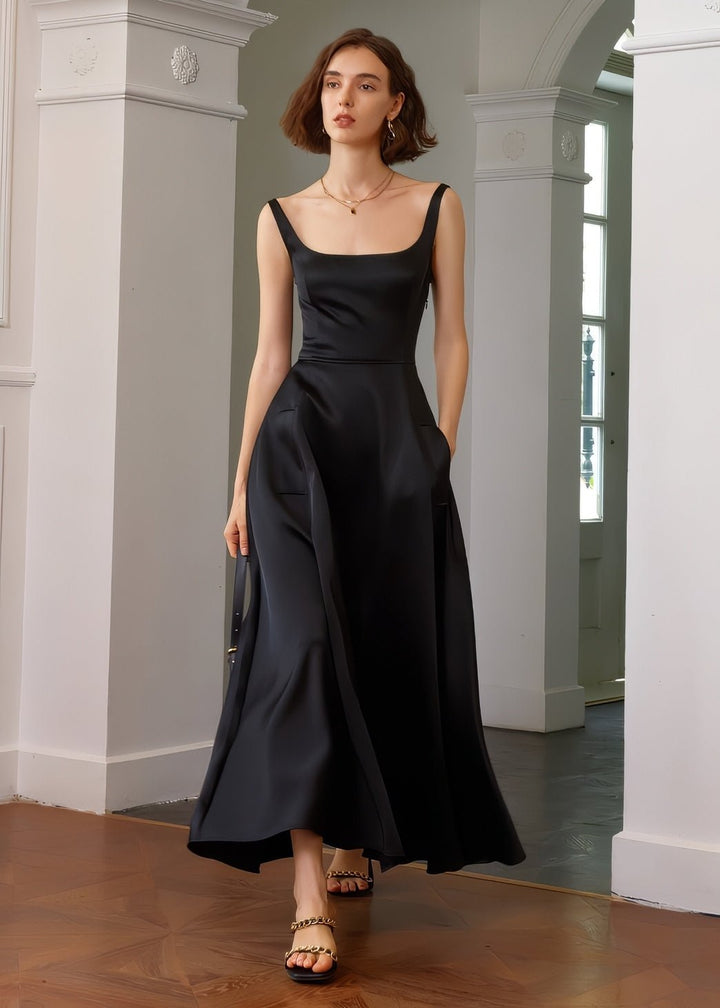 Sleeveless long skirt dress - Vera Lumina
