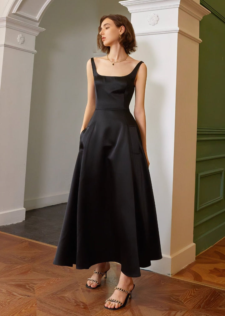 Sleeveless long skirt dress - Vera Lumina