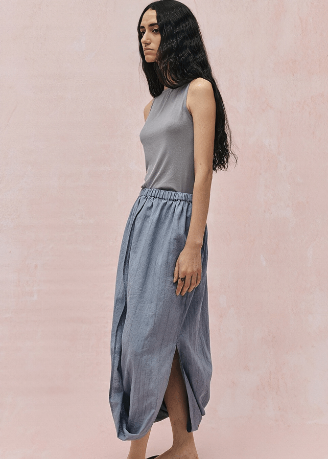 SLEEVELESS RIB KNIT TANK TOP - Vera Lumina