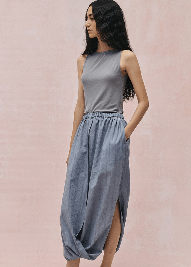 SLEEVELESS RIB KNIT TANK TOP - Vera Lumina