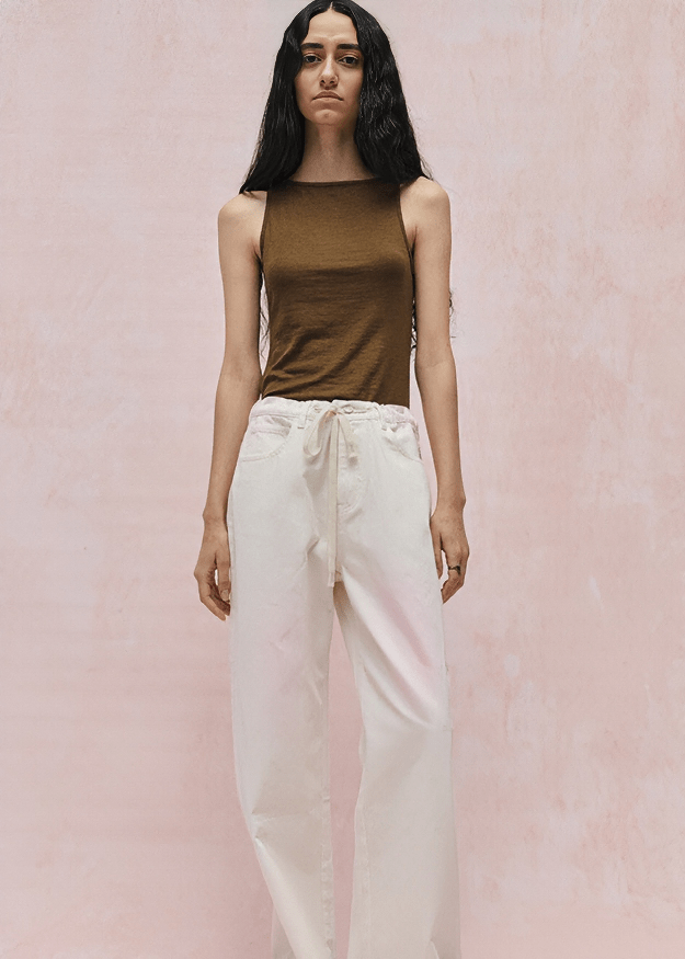 SLEEVELESS RIB KNIT TANK TOP - Vera Lumina