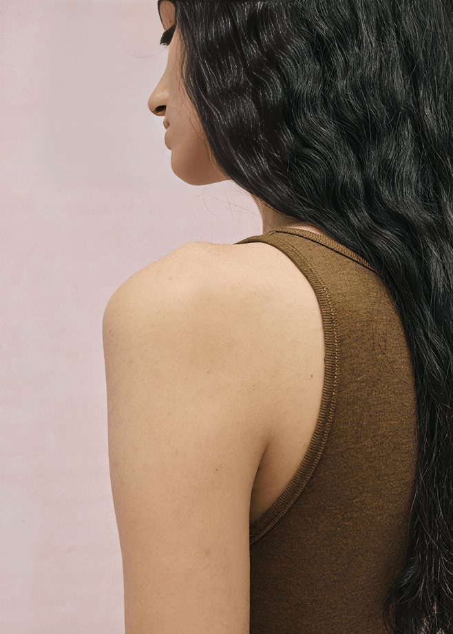 SLEEVELESS RIB KNIT TANK TOP - Vera Lumina