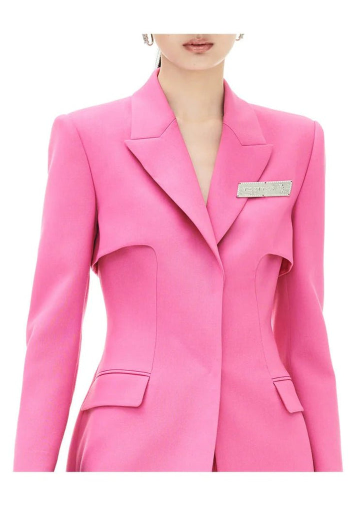 Slim deconstructed jacket & pants - Vera Lumina