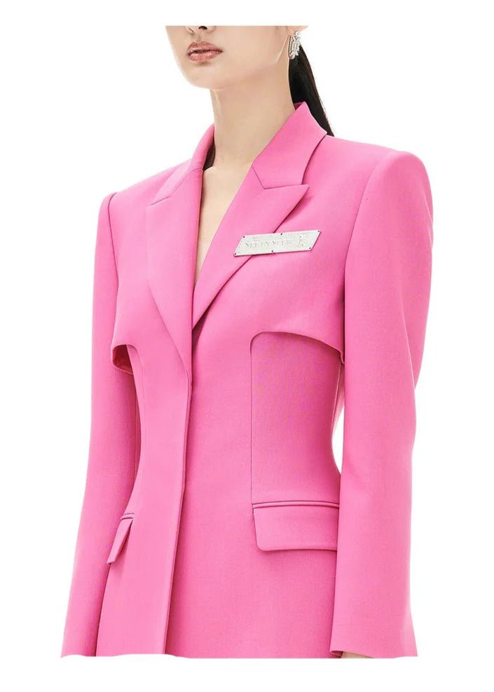 Slim deconstructed jacket & pants - Vera Lumina