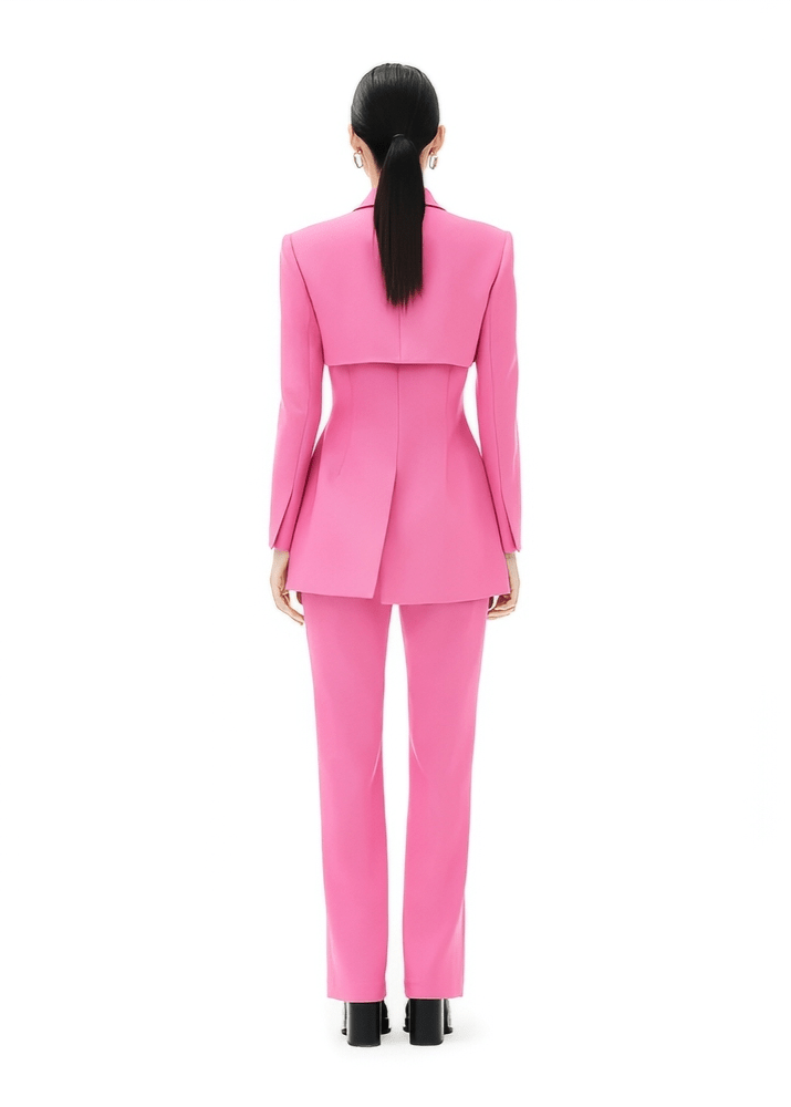 Slim deconstructed jacket & pants - Vera Lumina