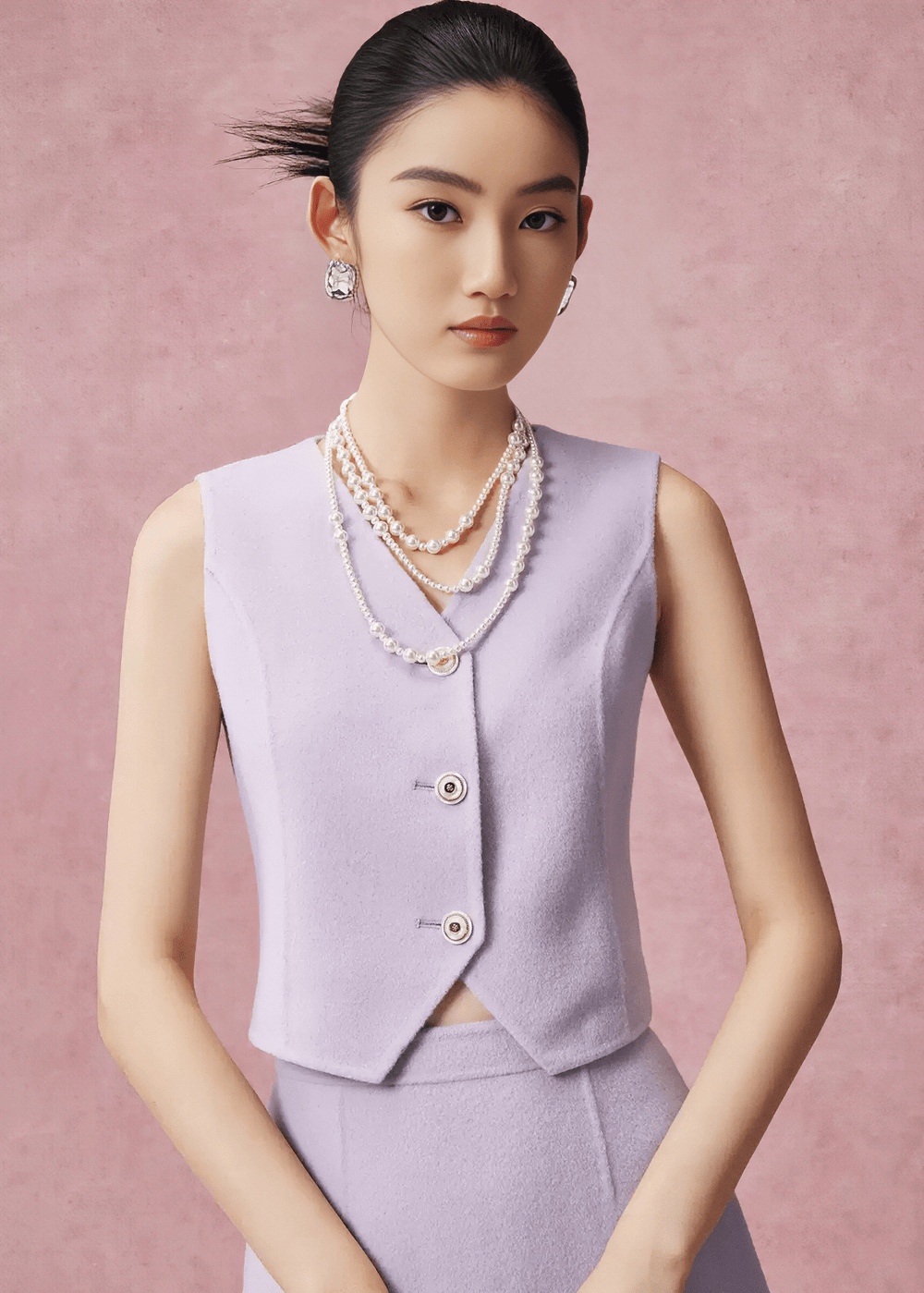 SOVEREIGN ASYMMETRIC VEST - Vera Lumina