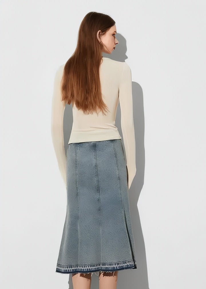 Square Neck Velvet Top - Vera Lumina