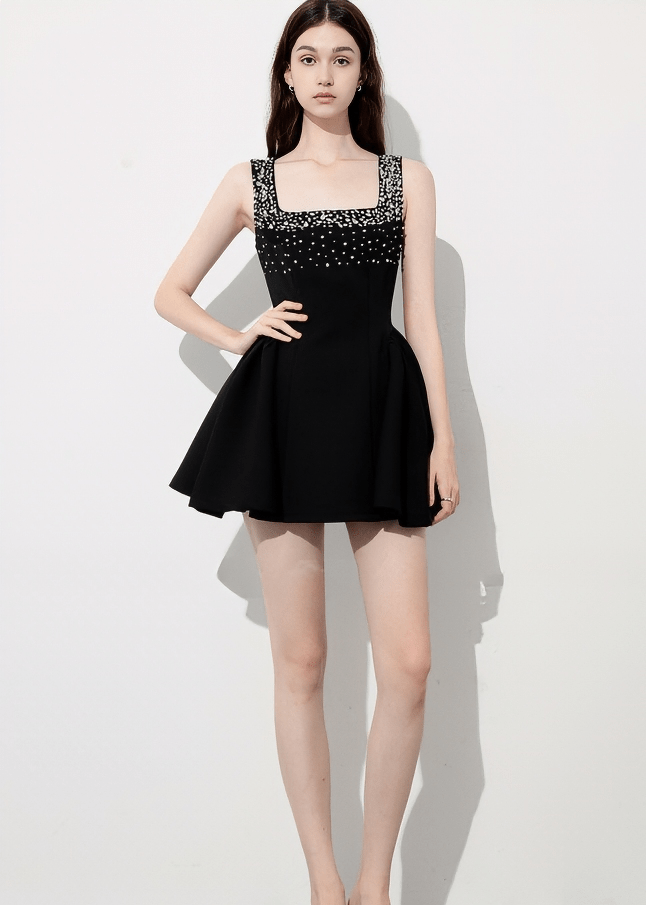 STARRY NIGHTS BUSTIER DRESS - Vera Lumina