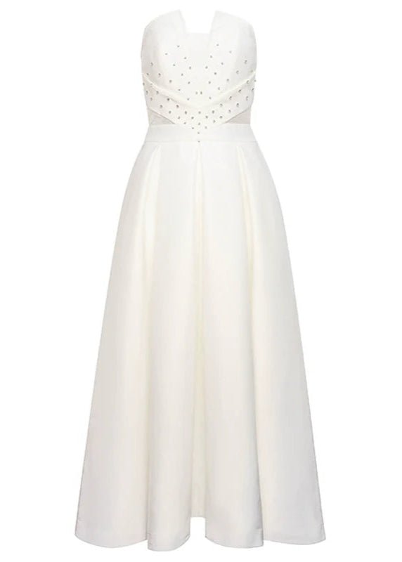 strapless midi dress - Vera Lumina