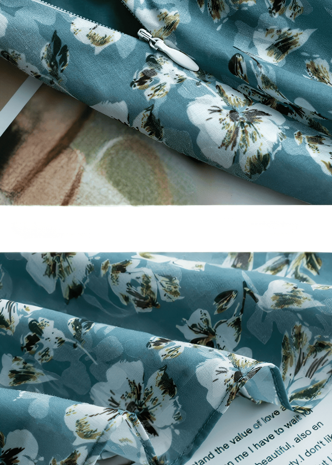 SWEETHEART NECKLINE BOTANICAL MIDI DRESS - Vera Lumina