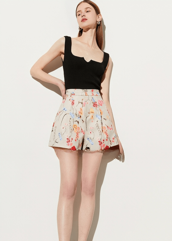 SWEETHEART RIBBED TANK TOP - Vera Lumina