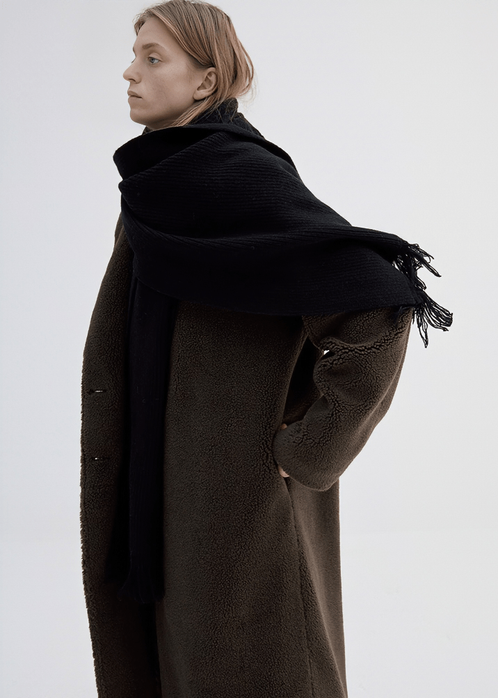TAILORED WOOL COAT - Vera Lumina