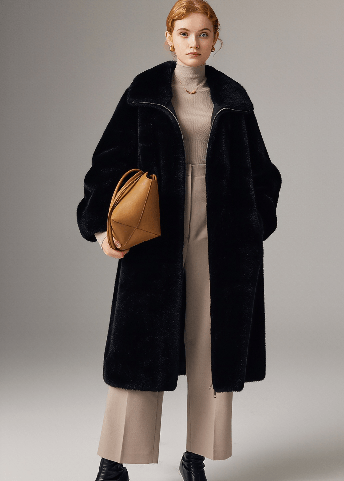 TEDDY SLOUCH COAT - Vera Lumina