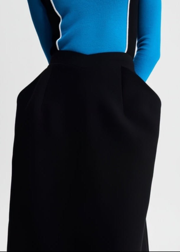 THREE - DIMENSIONAL SILHOUETTE PANELLED SKIRT - Vera Lumina
