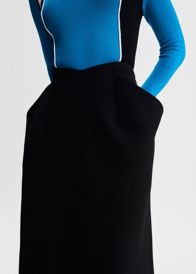 THREE - DIMENSIONAL SILHOUETTE PANELLED SKIRT - Vera Lumina