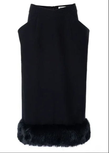 THREE - DIMENSIONAL SILHOUETTE PANELLED SKIRT - Vera Lumina