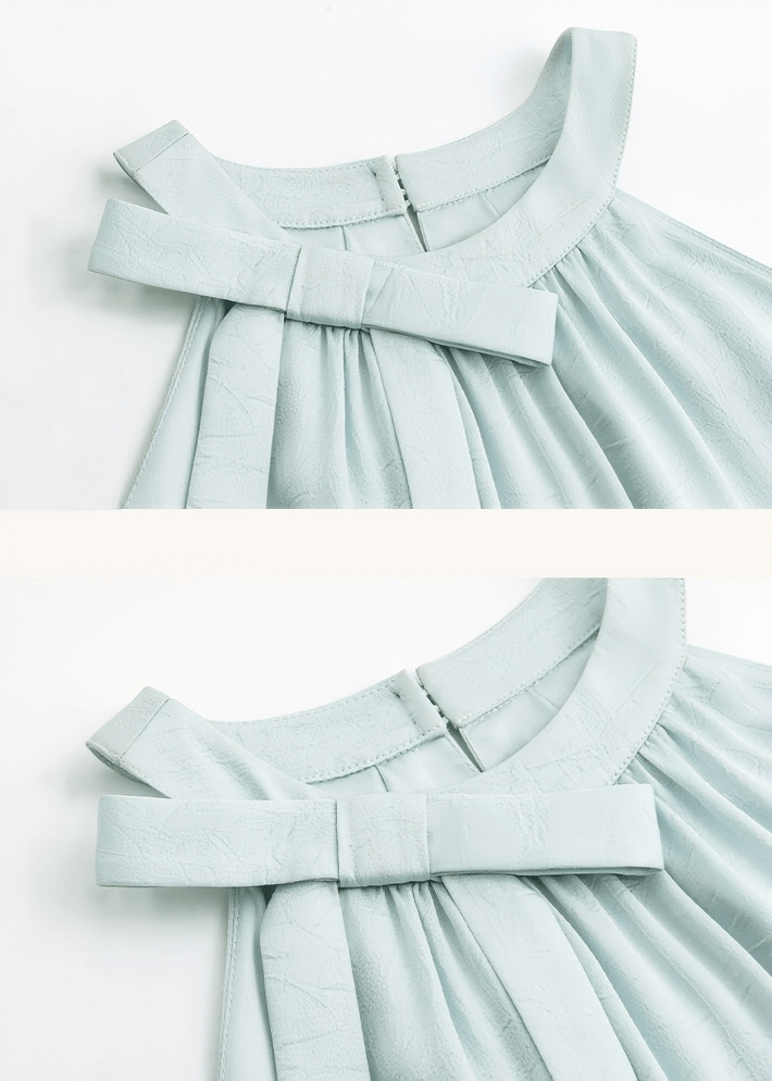TIERED HALTER NECK MAXI DRESS - Vera Lumina