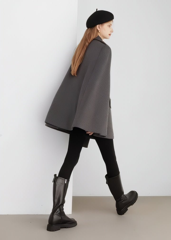 Trad Cape Flare Coat - Vera Lumina
