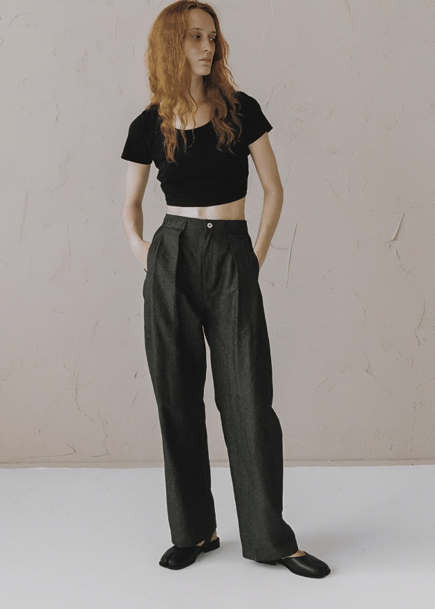 TRUNCATED ESSENTIAL TEE - Vera Lumina