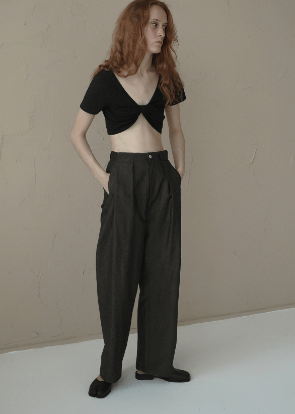 TRUNCATED ESSENTIAL TEE - Vera Lumina
