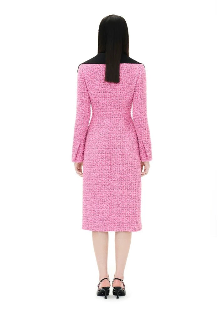 tweed elegant Jacket Dress - Vera Lumina