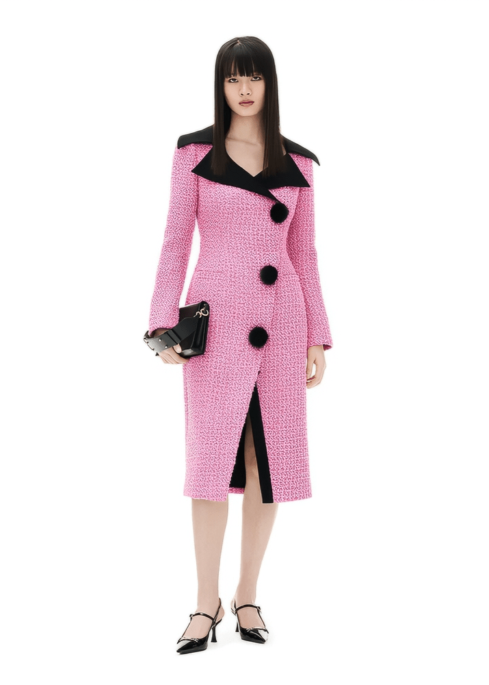 tweed elegant Jacket Dress - Vera Lumina