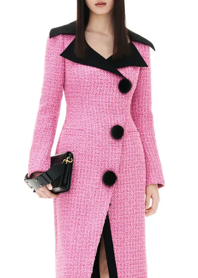 tweed elegant Jacket Dress - Vera Lumina