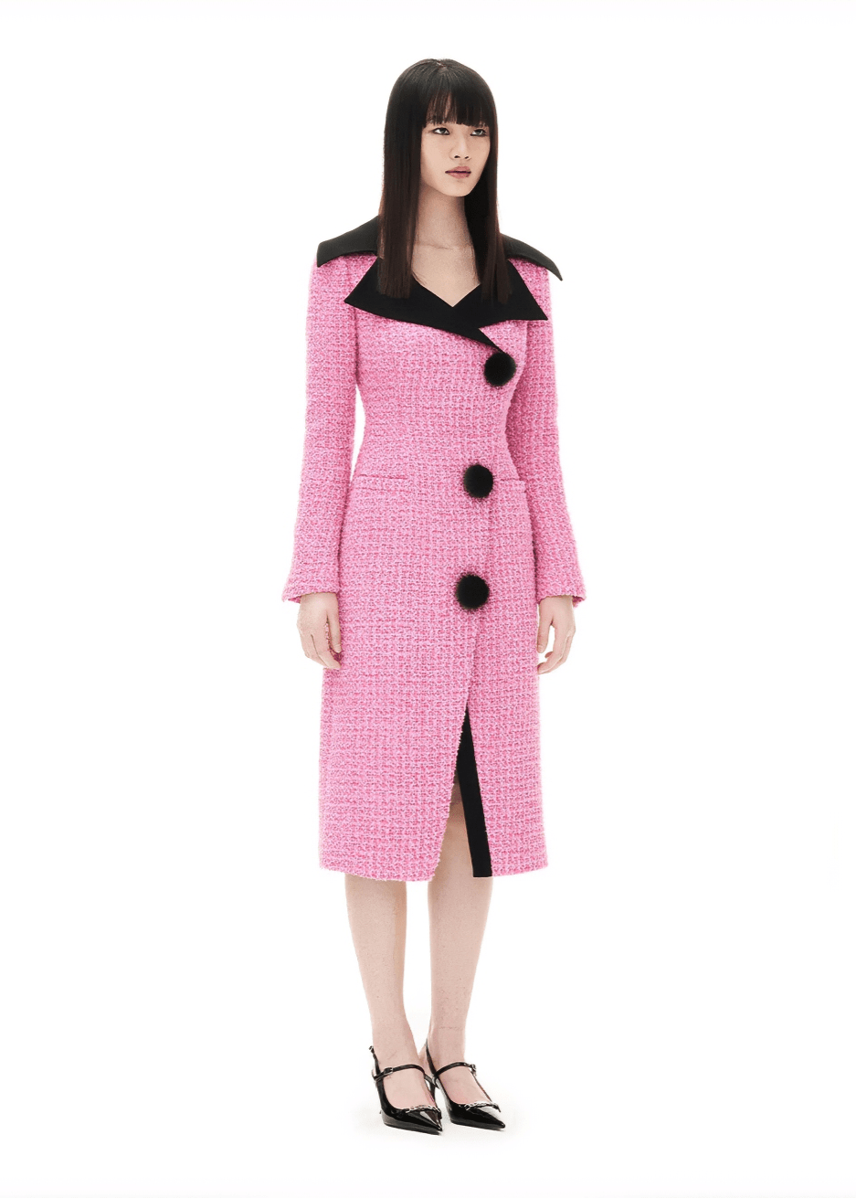 tweed elegant Jacket Dress - Vera Lumina