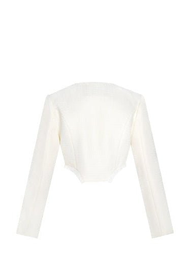 tweed fringed jacket & Skirt - Vera Lumina