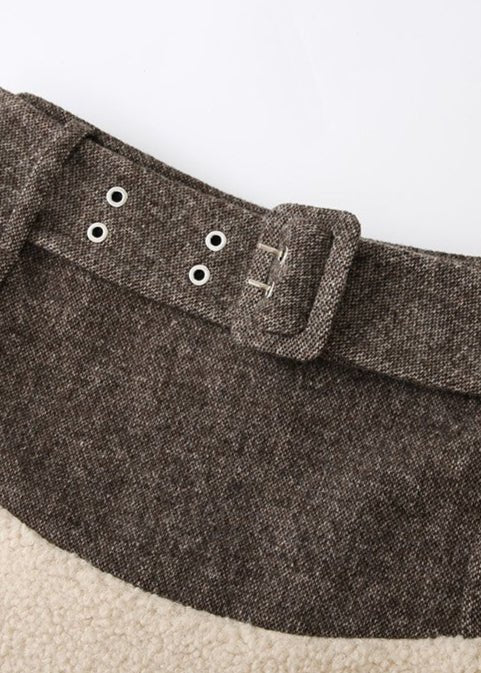 tweed high - end skirt - Vera Lumina