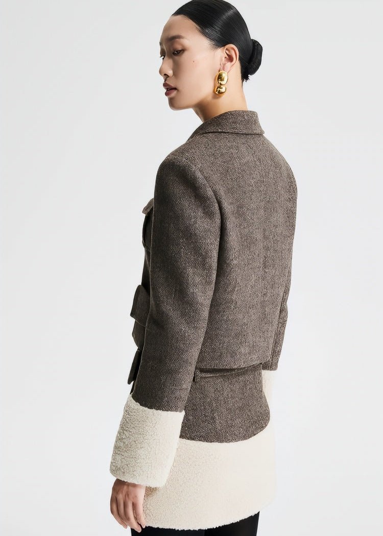 tweed high - end skirt - Vera Lumina