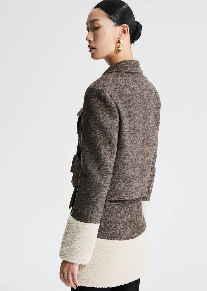 tweed high - end skirt - Vera Lumina