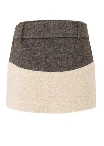 tweed high - end skirt - Vera Lumina