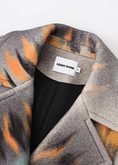 TWEED SILHOUETTE LONG COAT - Vera Lumina